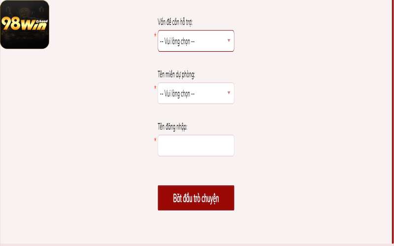 Liên Hệ 98Win 2 Liên hệ 98Win thông qua kênh chat trực tiếp